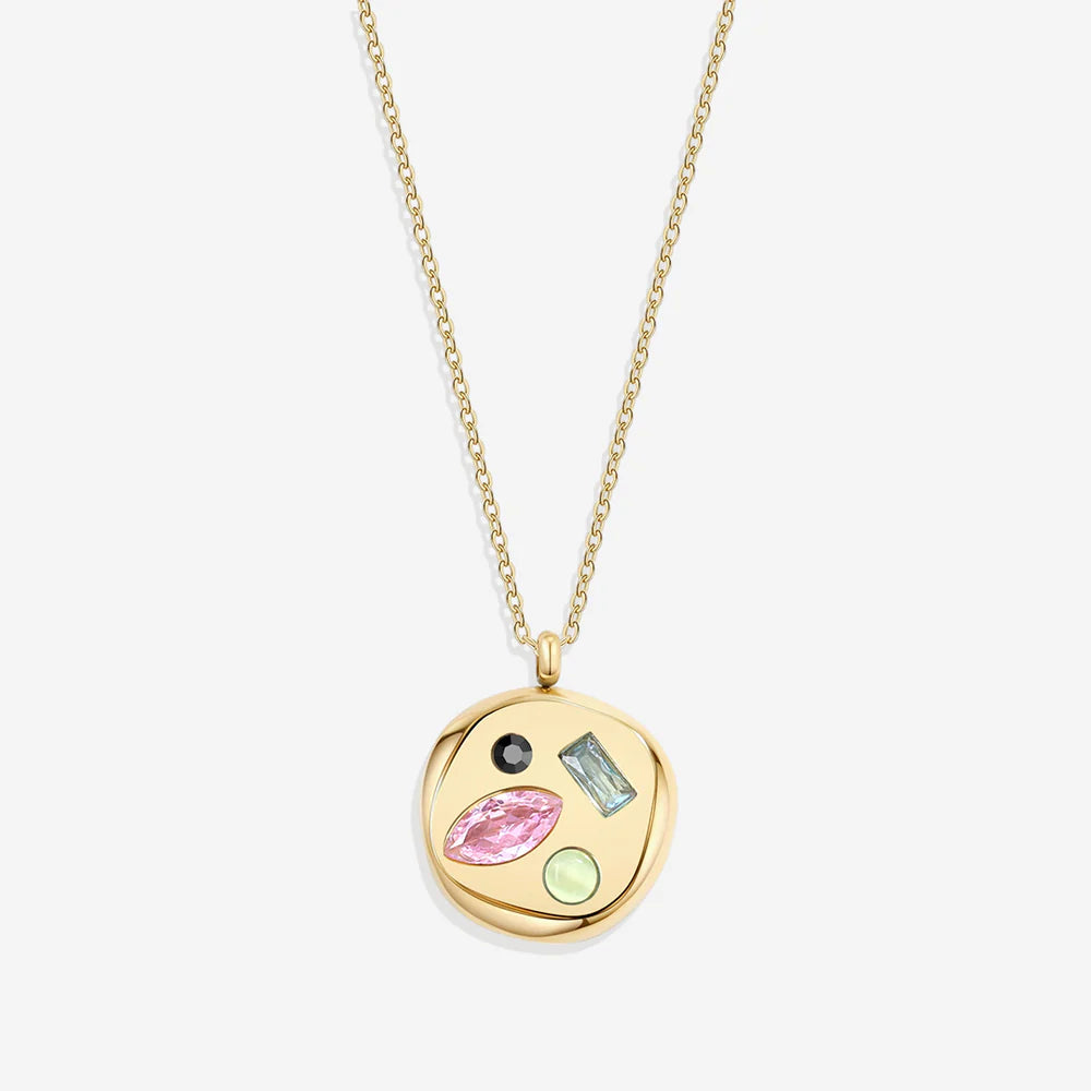 Personalisierte Kette mit Geburtsstein