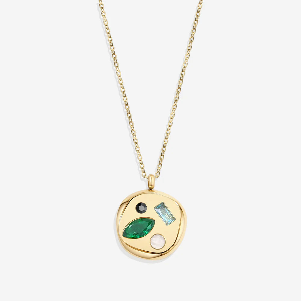 Personalisierte Kette mit Geburtsstein