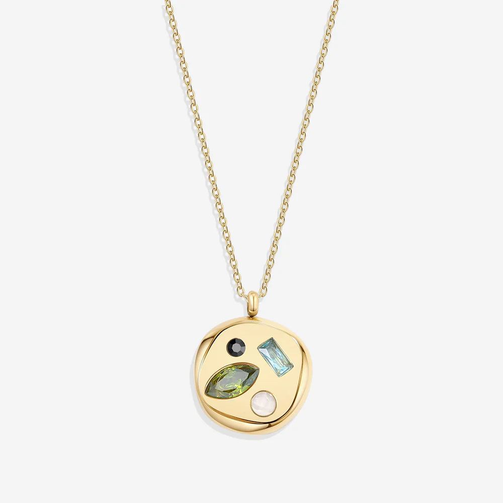 Personalisierte Kette mit Geburtsstein