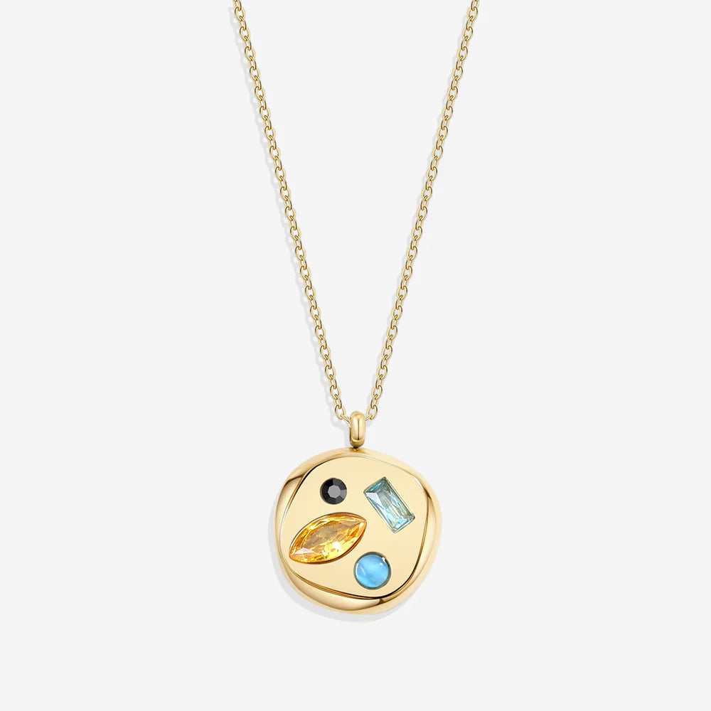 Personalisierte Kette mit Geburtsstein