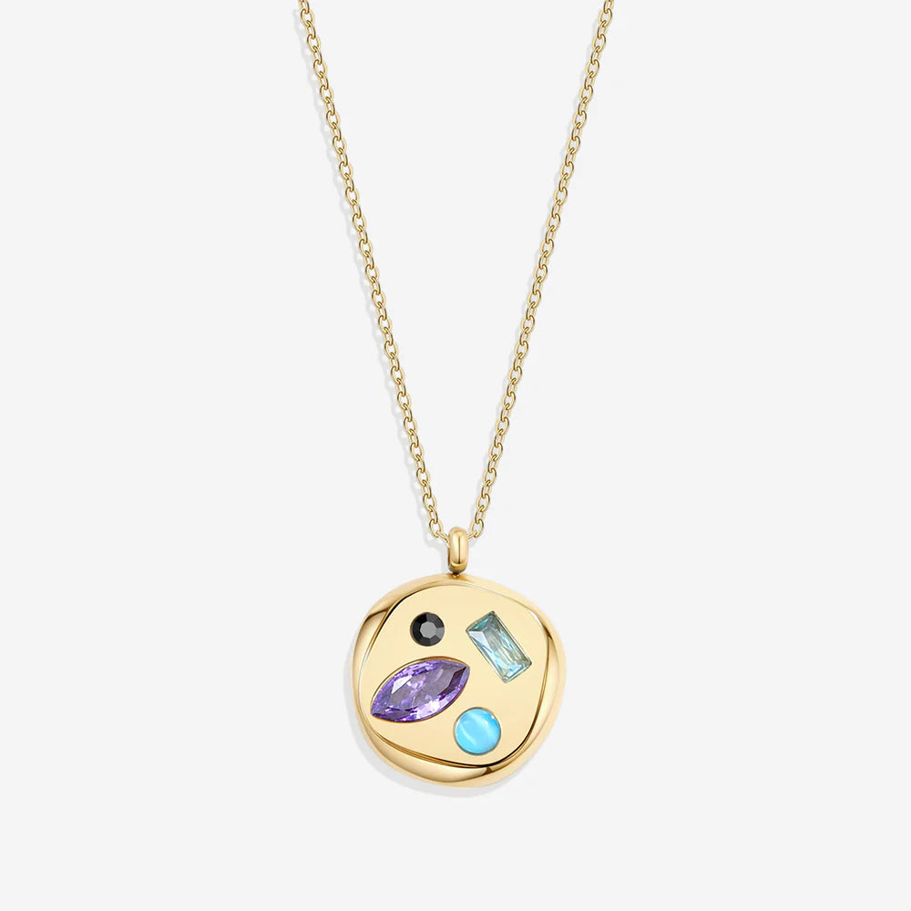 Personalisierte Kette mit Geburtsstein