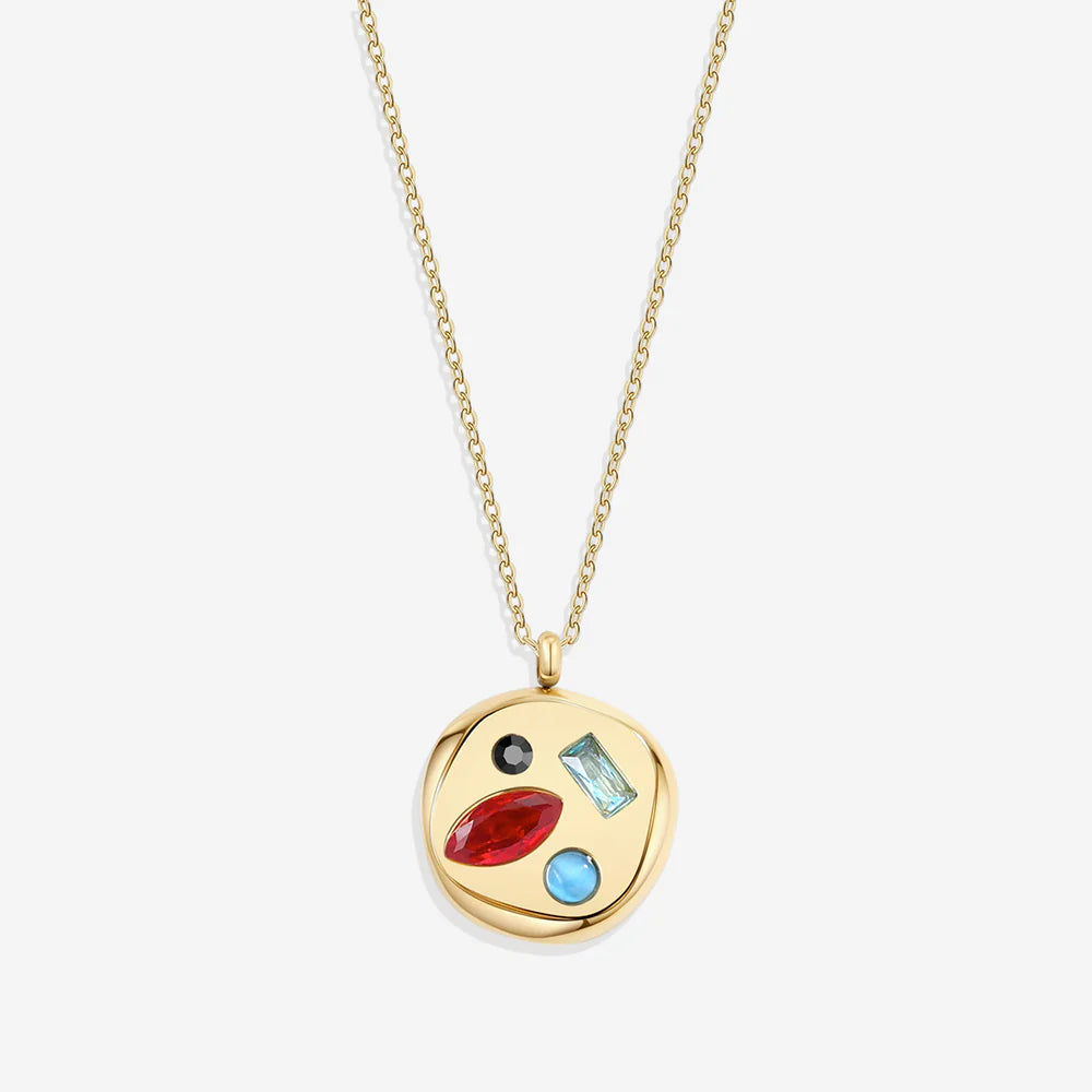 Personalisierte Kette mit Geburtsstein