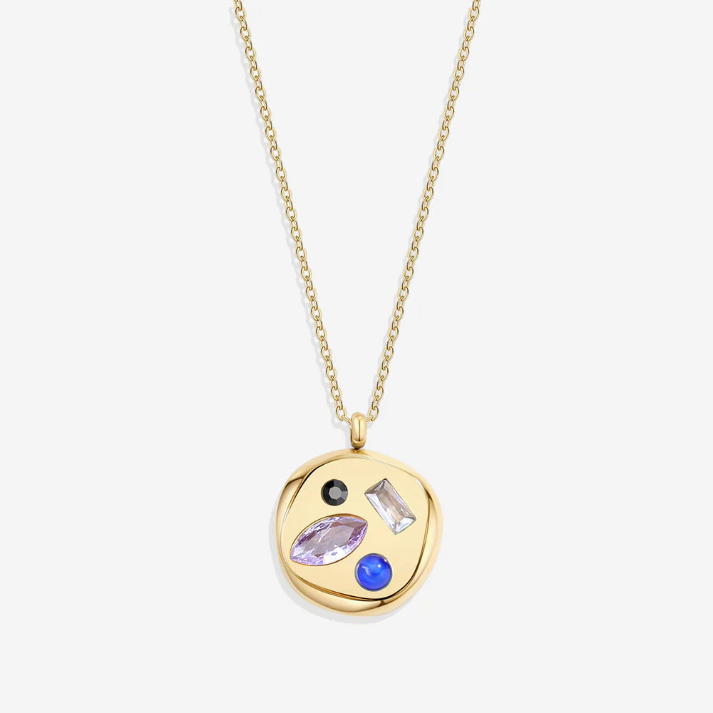 Personalisierte Kette mit Geburtsstein