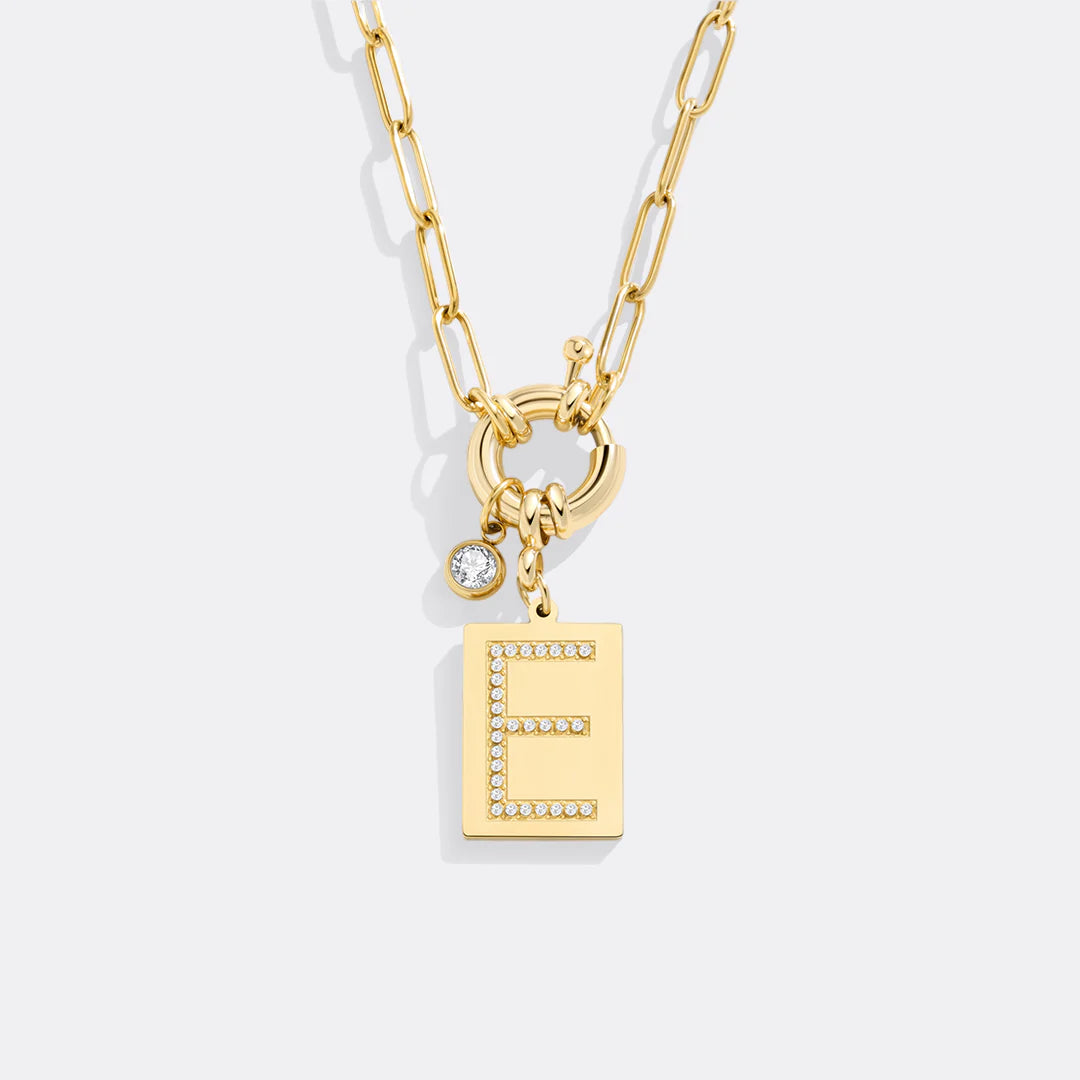 Initialen-Kette mit Anhänger