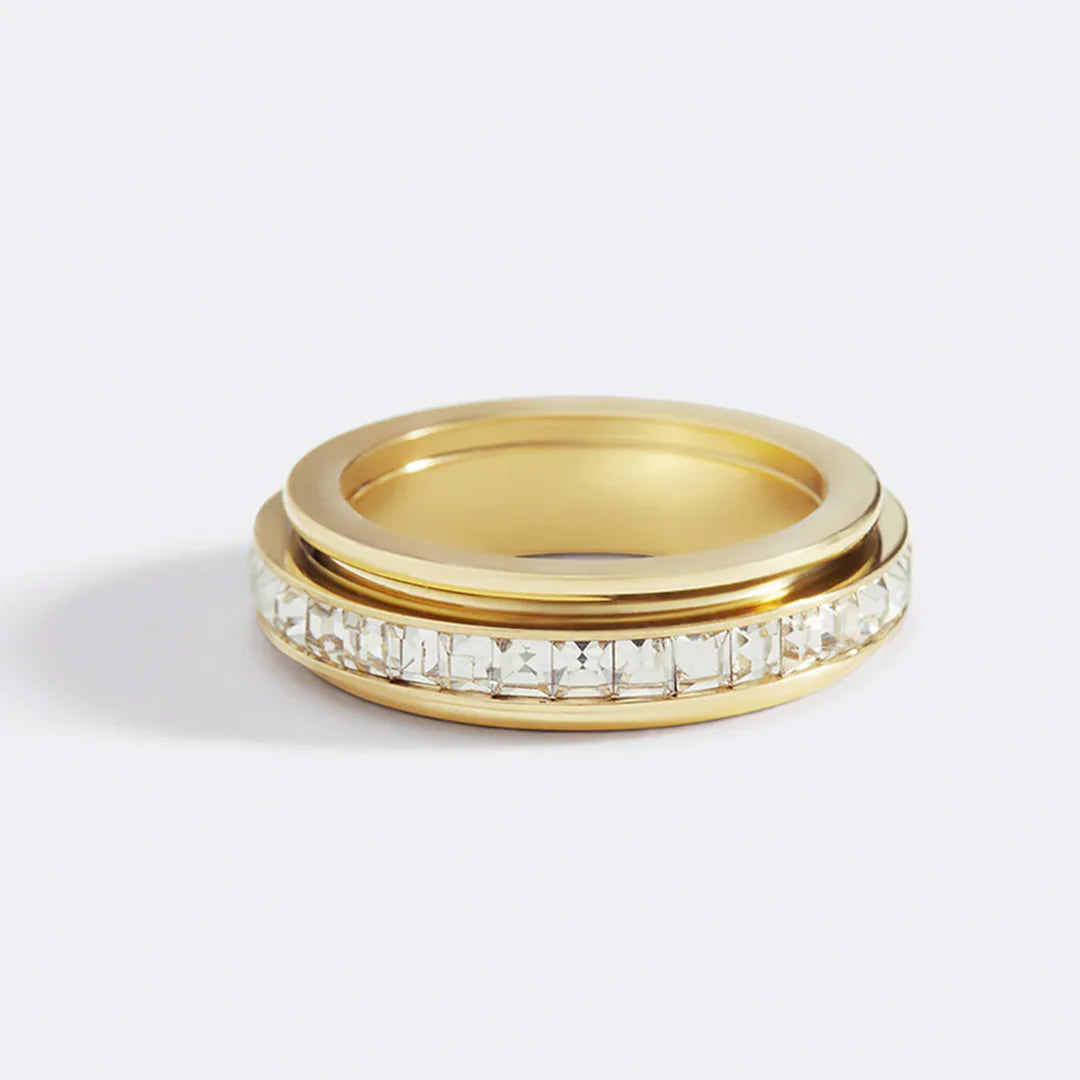 Eleganter Damenring mit Zirkonia