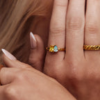 Duo Geburtsstein - Ring