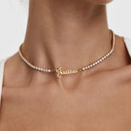 Personalisierte Namens - Tenniskette