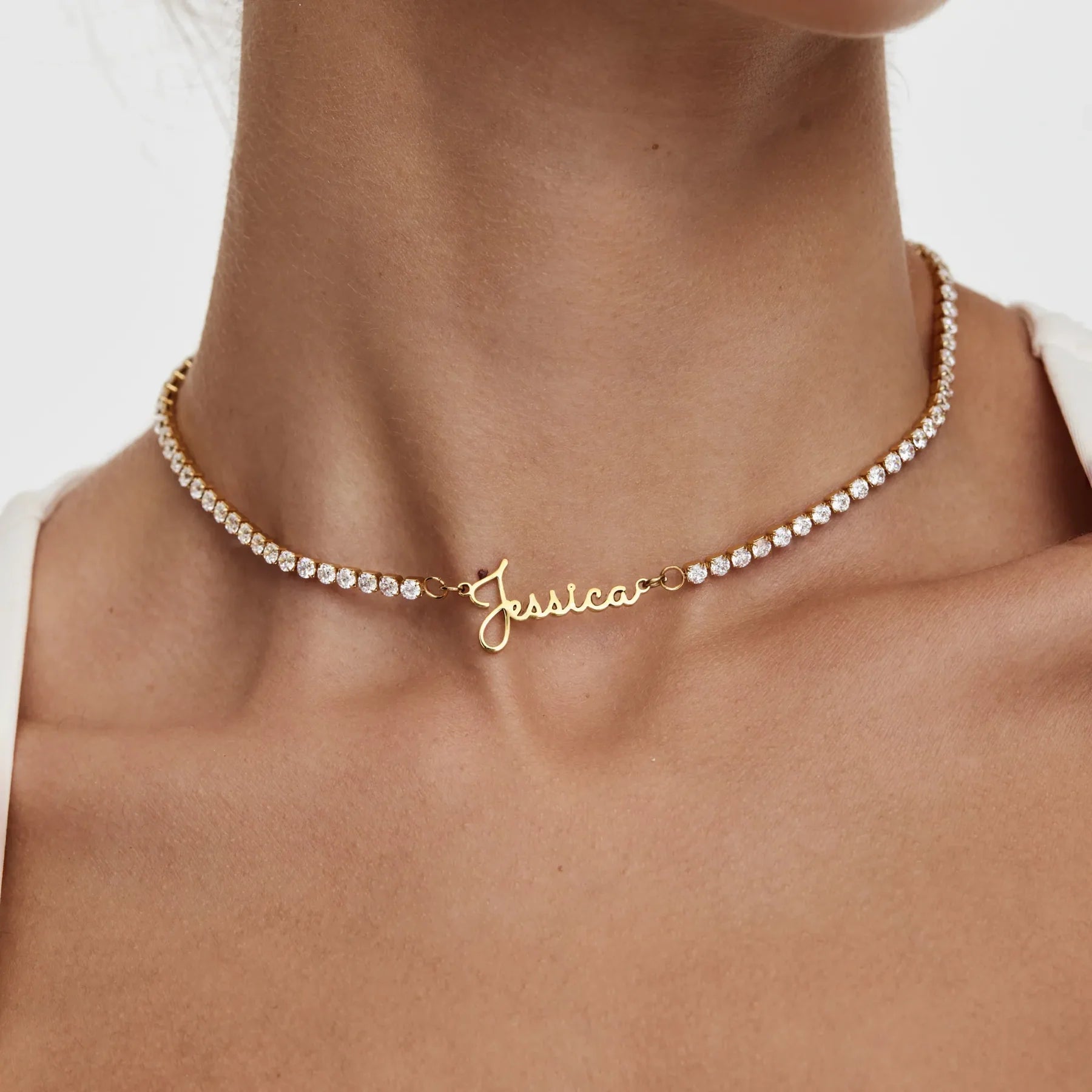 Personalisierte Namens - Tenniskette