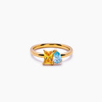 Duo Geburtsstein - Ring