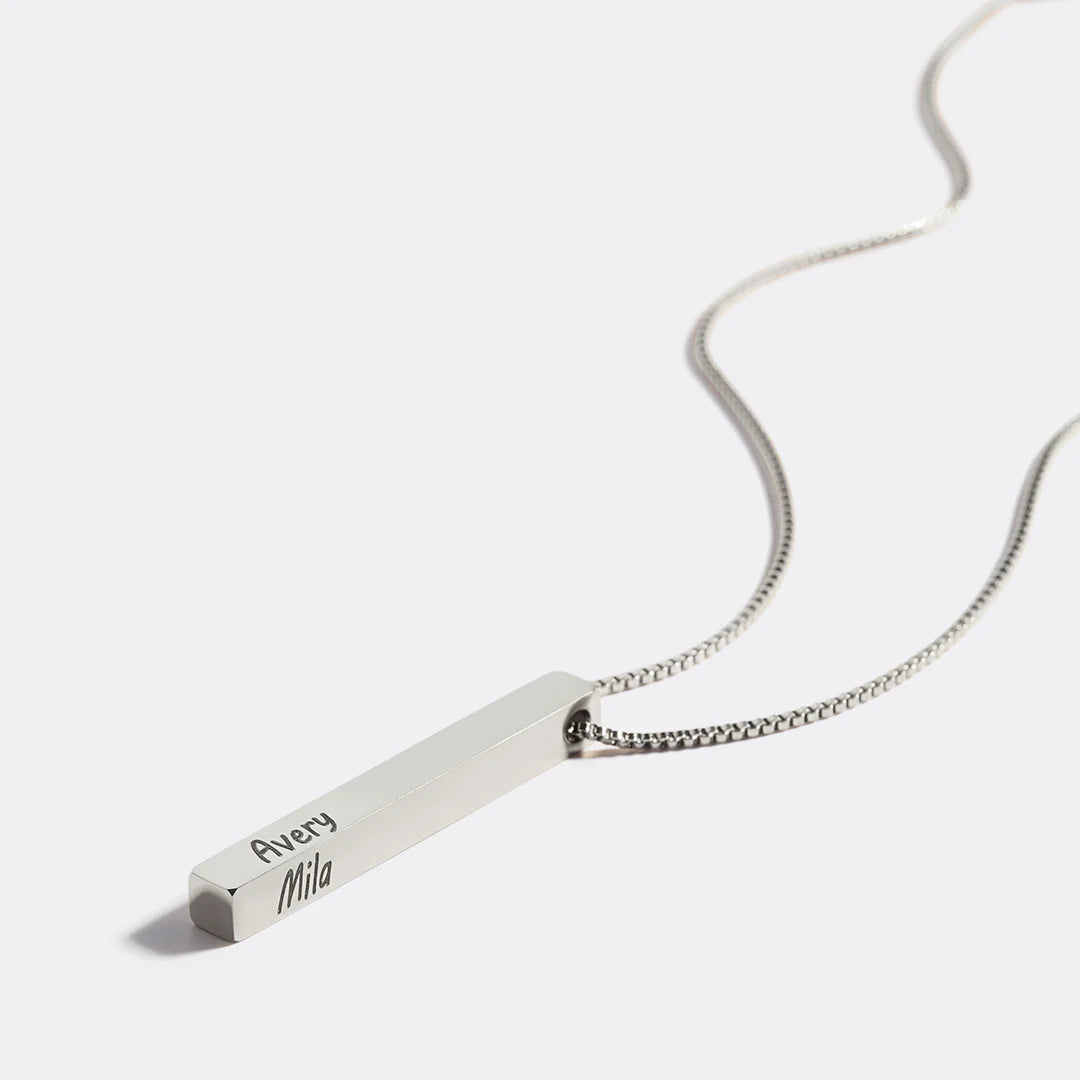 Personalisierte Namenskette - 3D