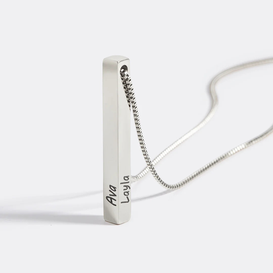 Personalisierte Namenskette - 3D