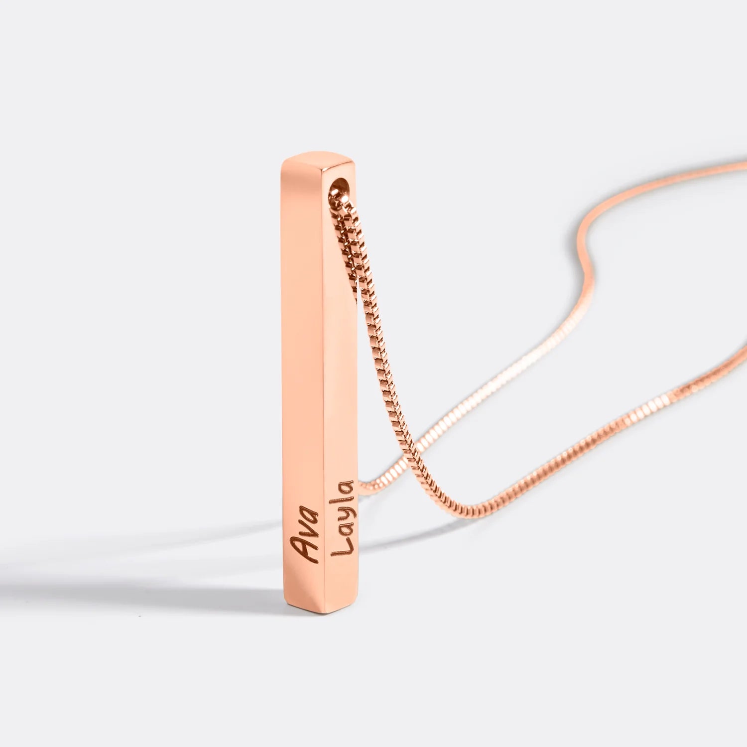 Personalisierte Namenskette - 3D