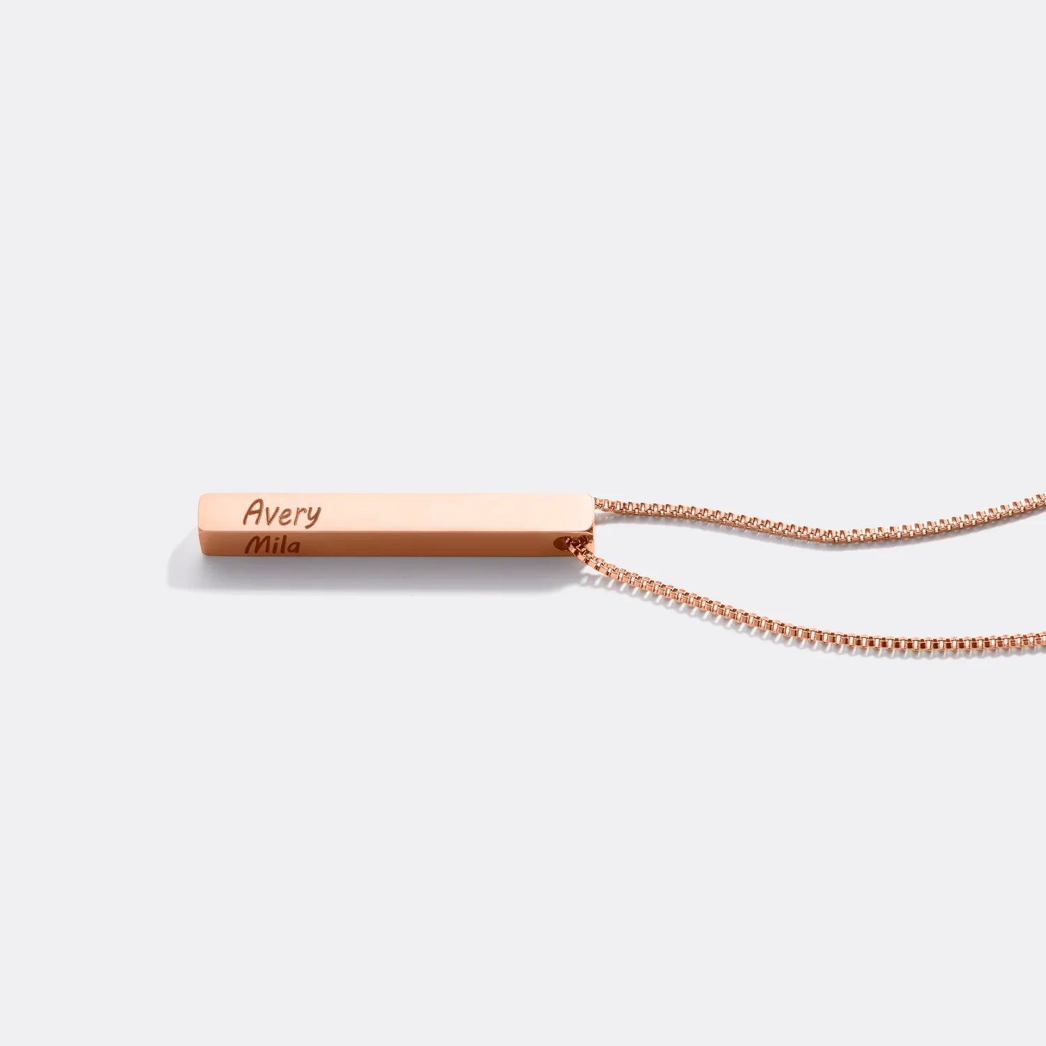 Personalisierte Namenskette - 3D